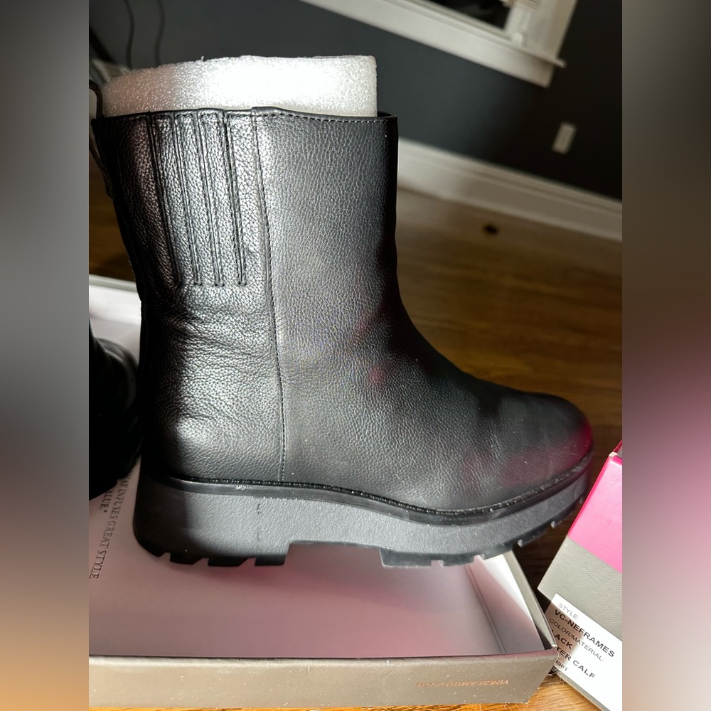 VINCE CAMUTO | NEFRAMES BOOTIE | 7.5 | BLACK | NEW- - Picture 10 of 14